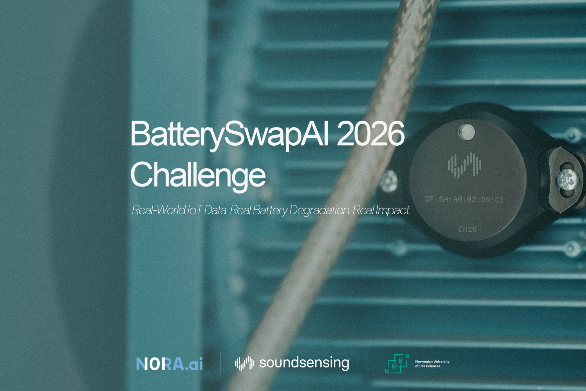 BatterySwapAI, logoer for NORA, soundsending og NMBU