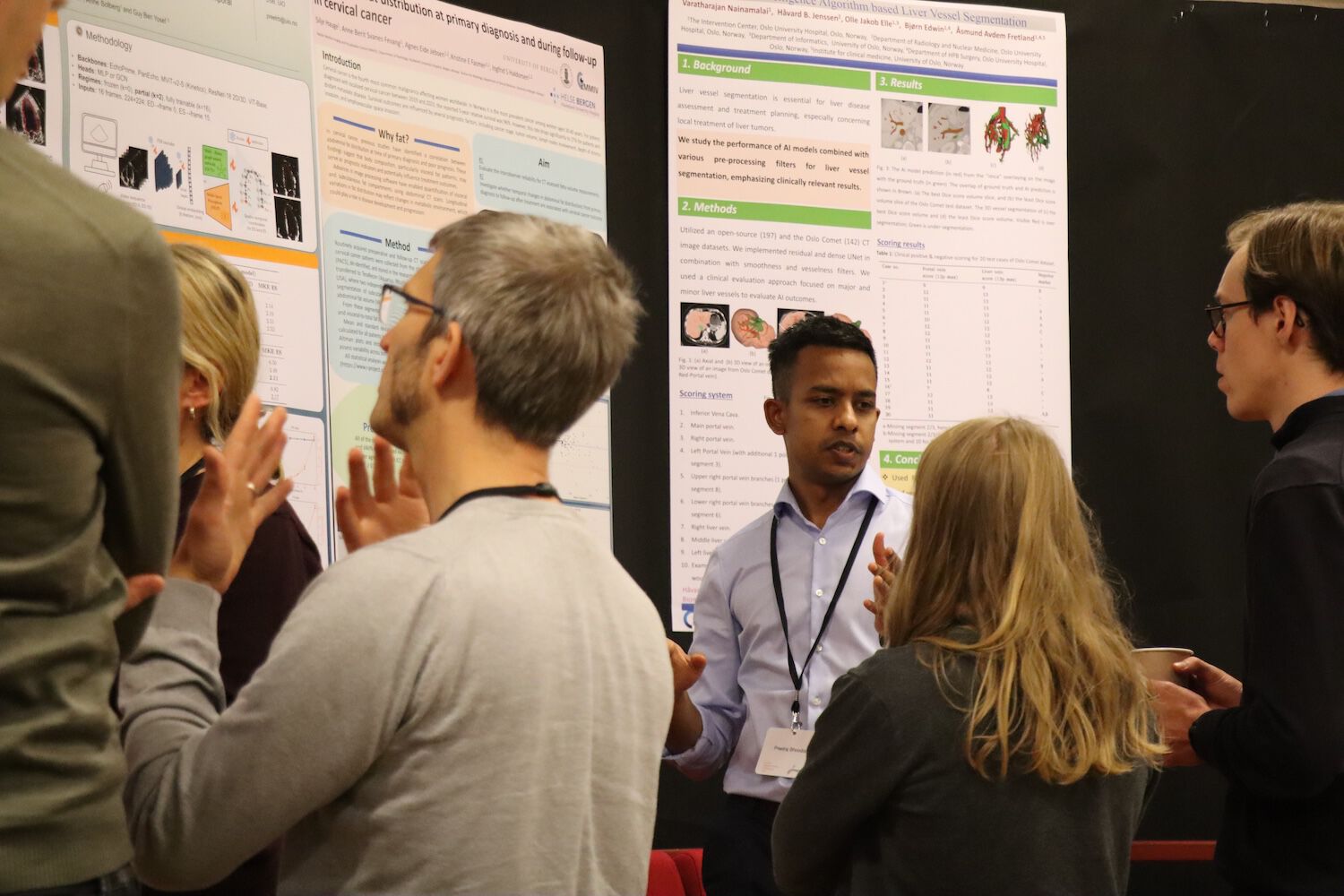 Winner of the poster session, Preetraj Bhoodoo