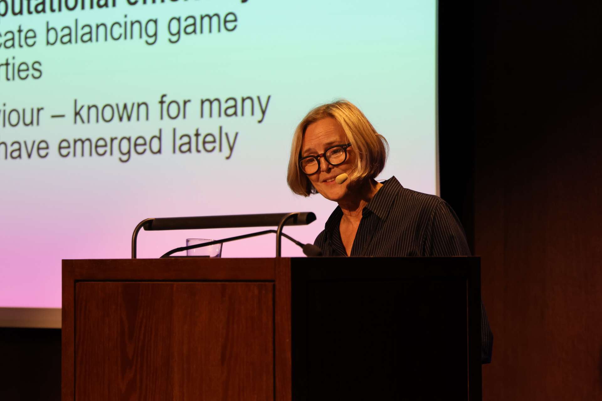 Ingrid Kristine Glad on stage