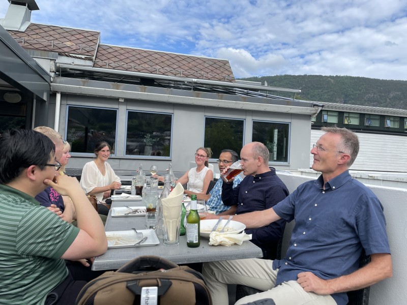 Den årlege stordatamiddagen 24. juni 2021. Foto: Idun A. Husabø