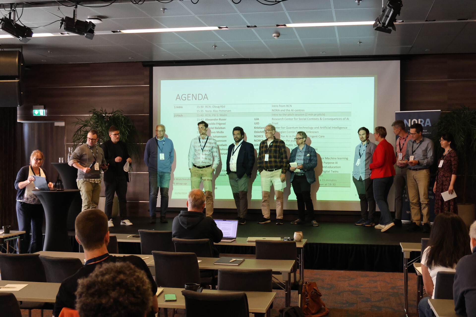 Getting ready for two-minute pitches