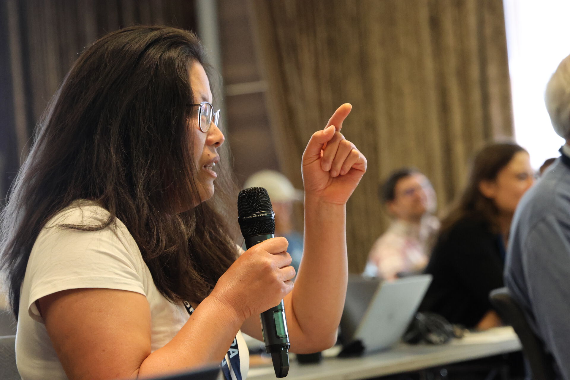 The participants were engaged and had many good questions