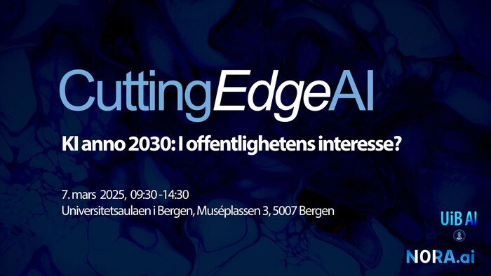 CuttingEdgeAI banner med dato og tittel