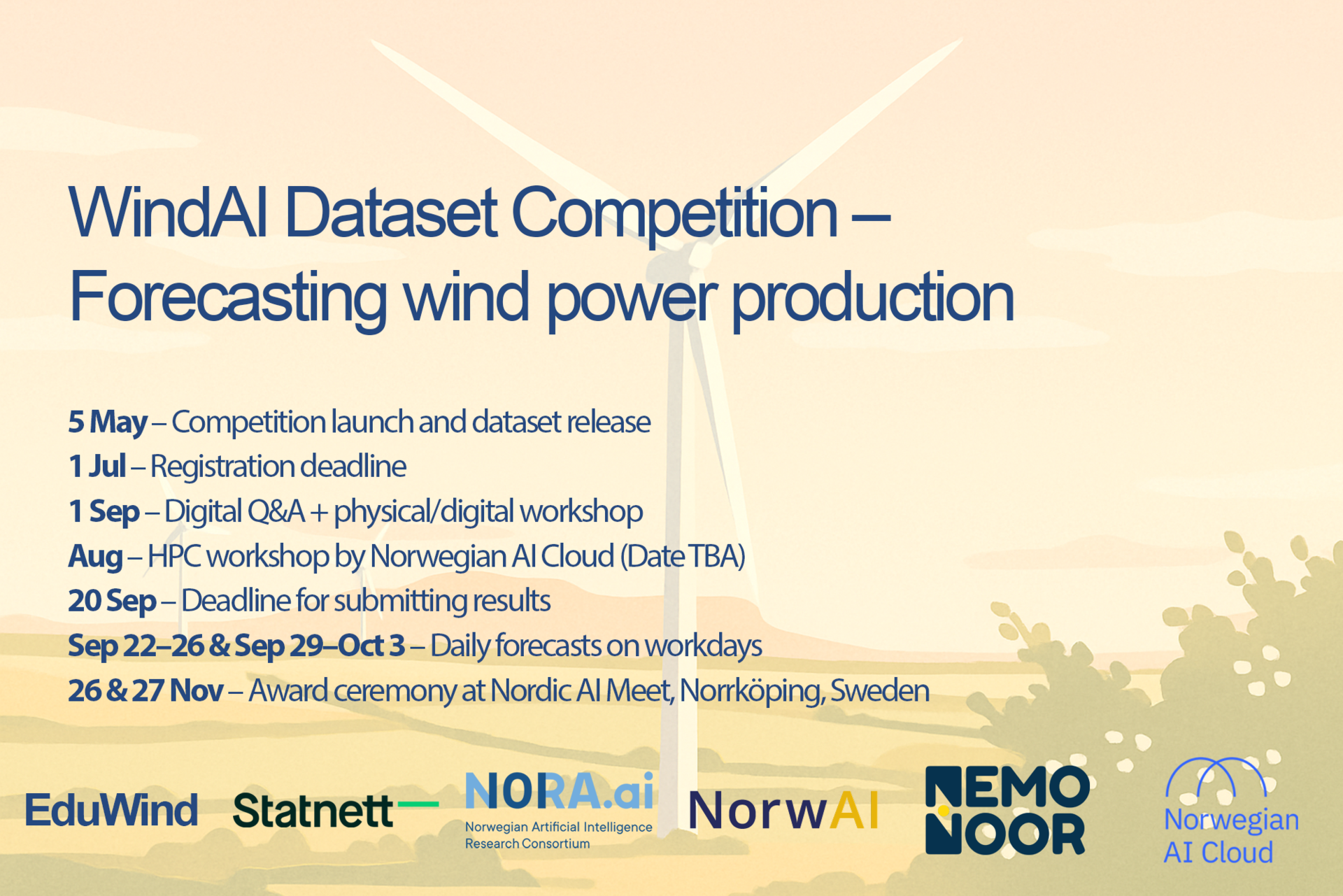 WindAI Dataset Competition - Forecasting wind power production