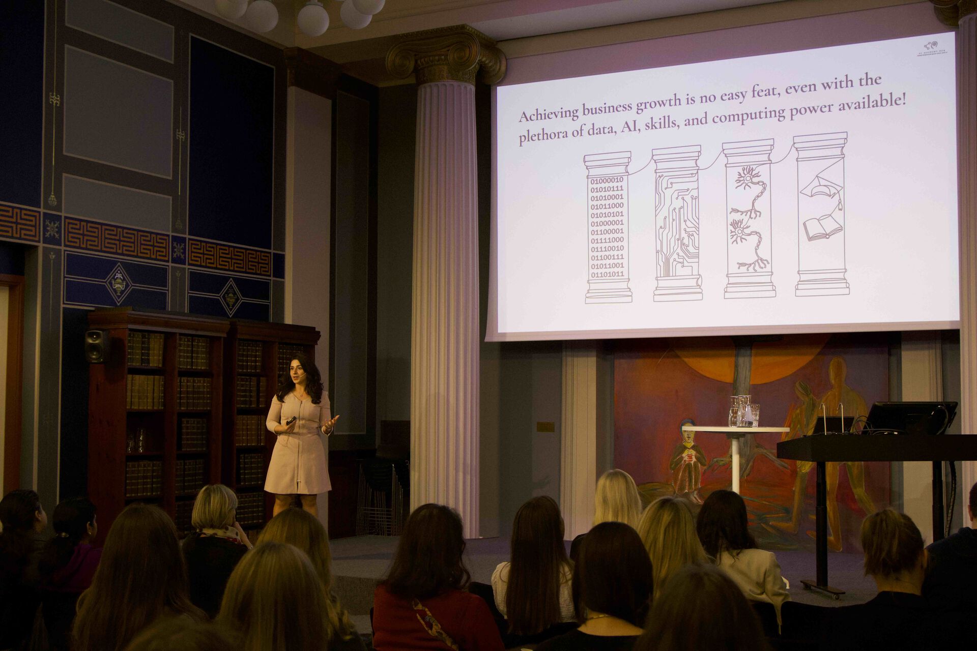 Dr. Mozhgan Tavakolifard presenterer